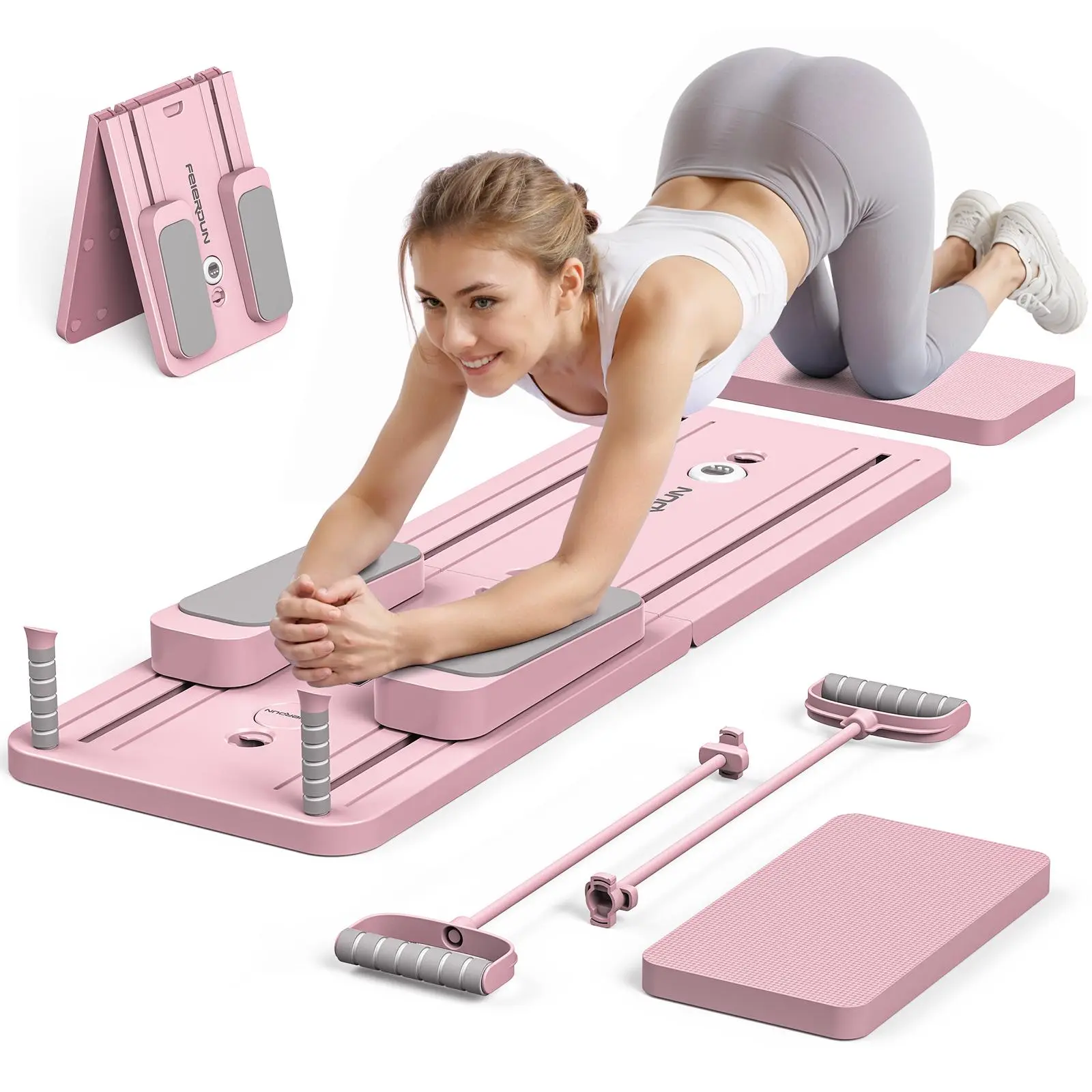 Pilate Yoga Workout - Складная доска для пилатеса, многофункциональный тренажер