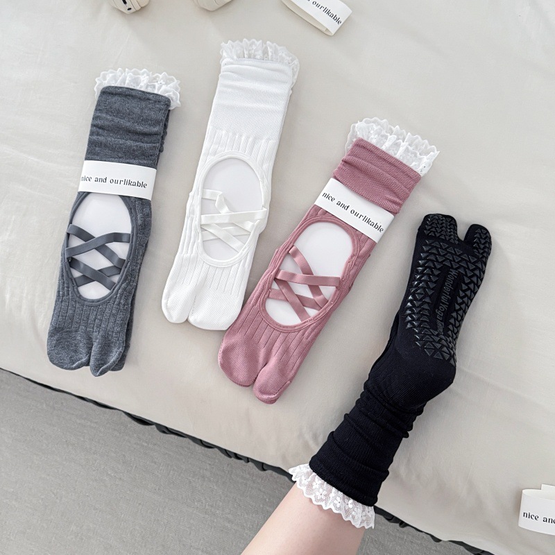 Женские носки для йоги с круже – обзор и цена Medias Para Pilates Y Yoga