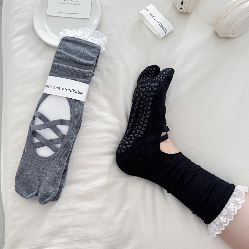 Женские носки для йоги с круже – обзор и цена Medias Para Pilates Y Yoga