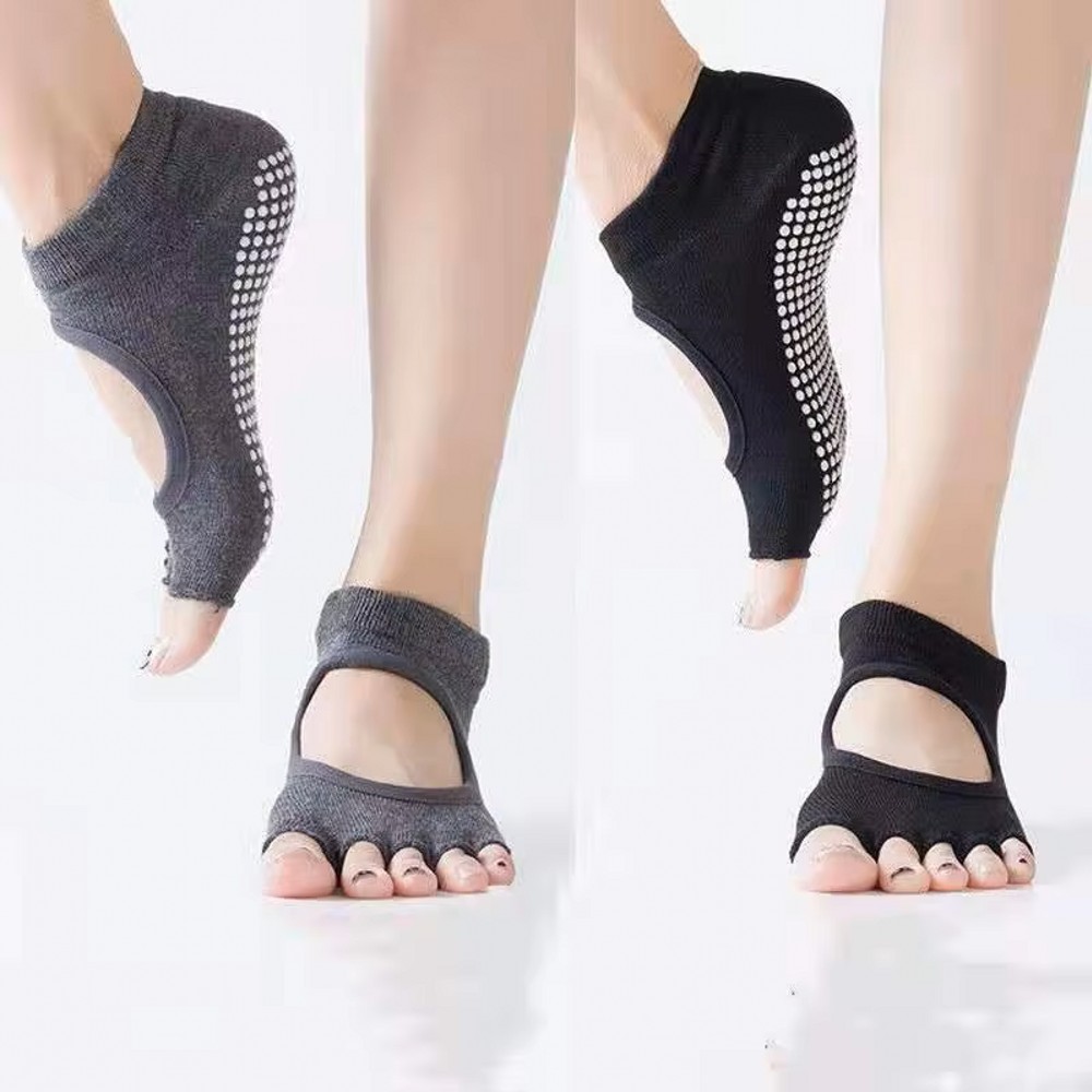 Носки для йоги с открытым пятк – обзор и цена Medias Para Pilates Y Yoga